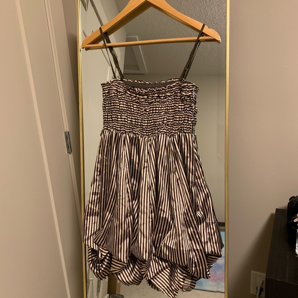 striped dress